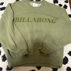 Billabong Olive Crewneck Sweater